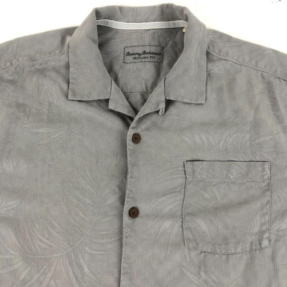 Mens Tommy Bahama Hawaiian Floral Button Down - Picture 3 of 6